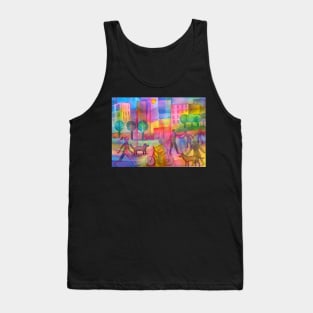 Lala-land ( Rainbow Land ) Tank Top